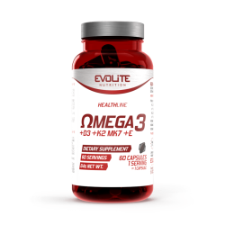 Evolite Omega 3 + D3 + K2 MK7 + E 60 capsules