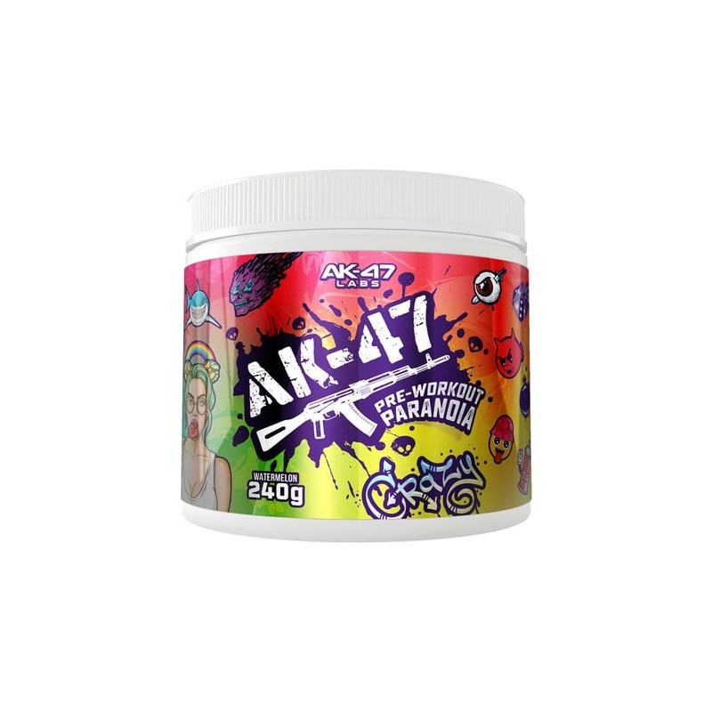 AK-47 PRE-WORKOUT PARANOIA, 240g