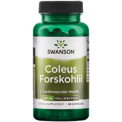 Swanson Coleus Forskohlii 400mg 60 caps