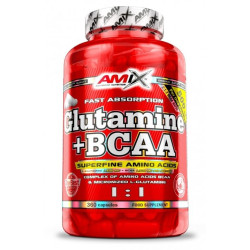 Amix L-Glutamine + BCAA 360caps