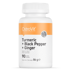 OstroVit Turmeric + Black Pepper + Ginger 90 tabs