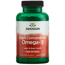 Swanson EFA High Concentrate Omega 3 120 mini softgels