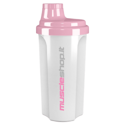 "Lady shaker" muscleshop.lt plaktuvė 500 ml Baltai Rožinė White Pink