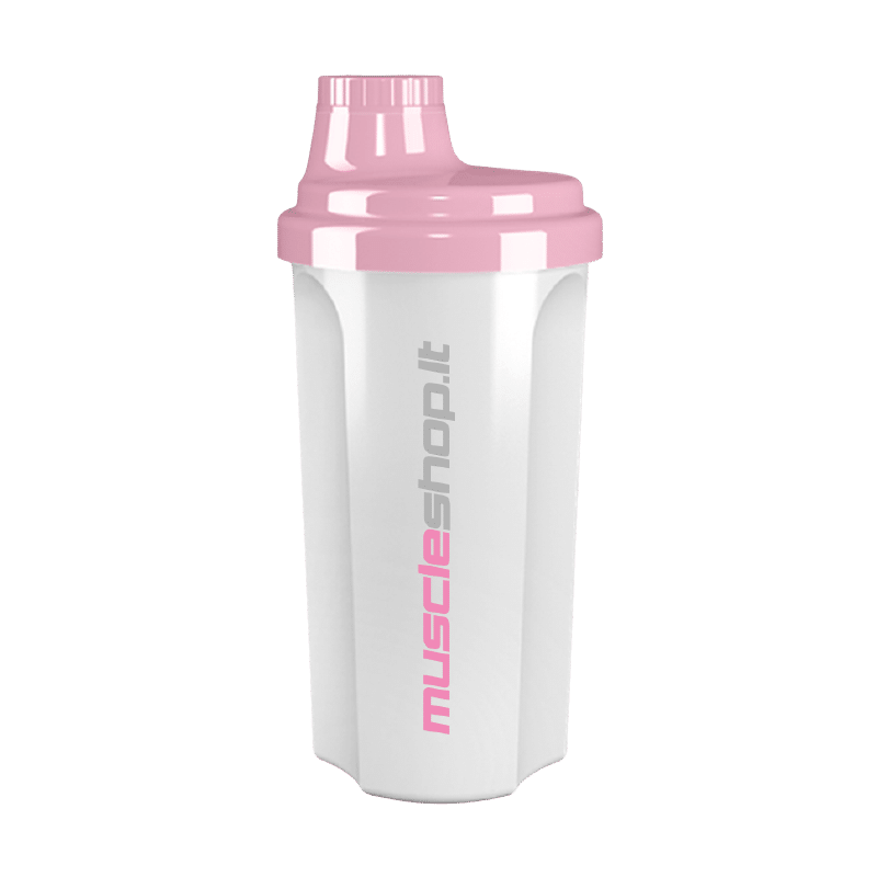 "Lady shaker" muscleshop.lt plaktuvė 500 ml Baltai Rožinė White Pink