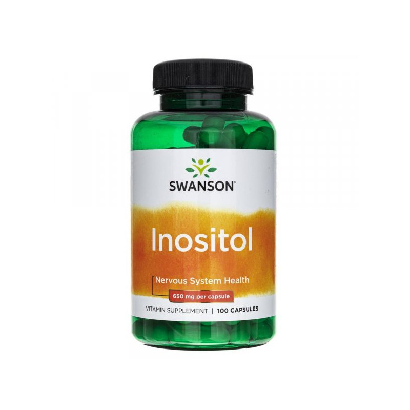 Swanson Inositol (Vitamin B8) 650mg 100 caps