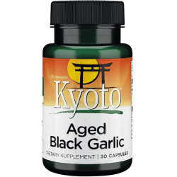 Swanson KYOTO Aged Black Garlic 650 mg 30 Capsules