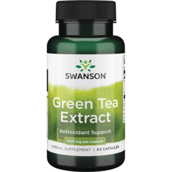 Swanson Green Tea Extract 500 mg 60 caps