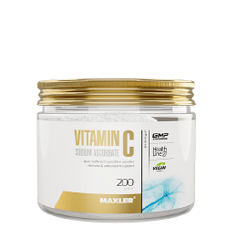 MAXLER VITAMIN C Sodium Ascorbate POWDER 200g | Vitaminas C - Natrio Askorbatas milteliais