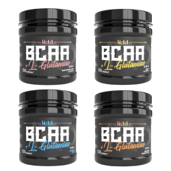 4 už 3 kainą The Iron X BCAA + L-Glutamine 210g