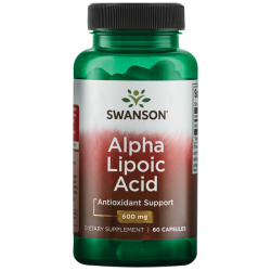 Swanson Alpha Lipoic Acid ALA 600 mg 60 caps