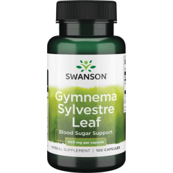 Swanson Gymnema Sylvestre Leaf 400mg 100 caps