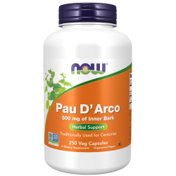 NOW Foods Pau D'Arco 500mg 250caps