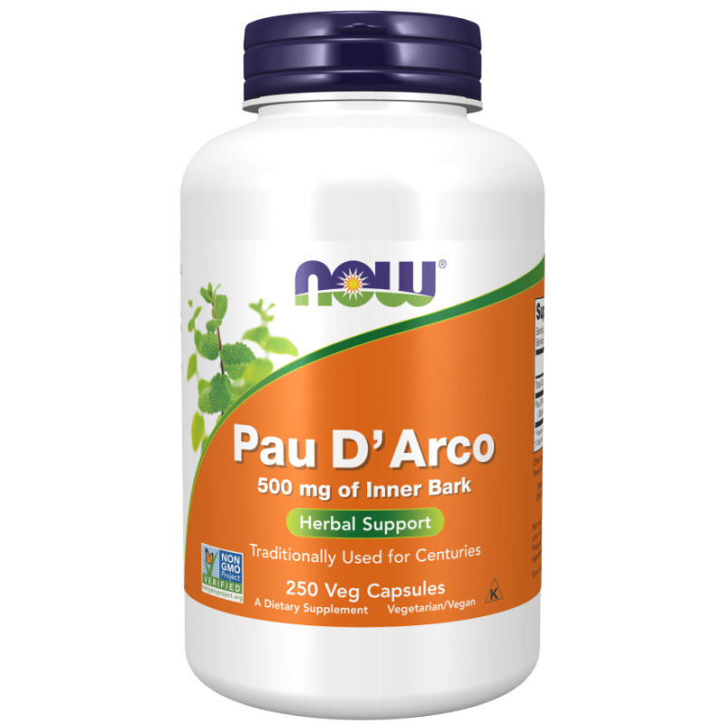 NOW Foods Pau D'Arco 500mg 250caps