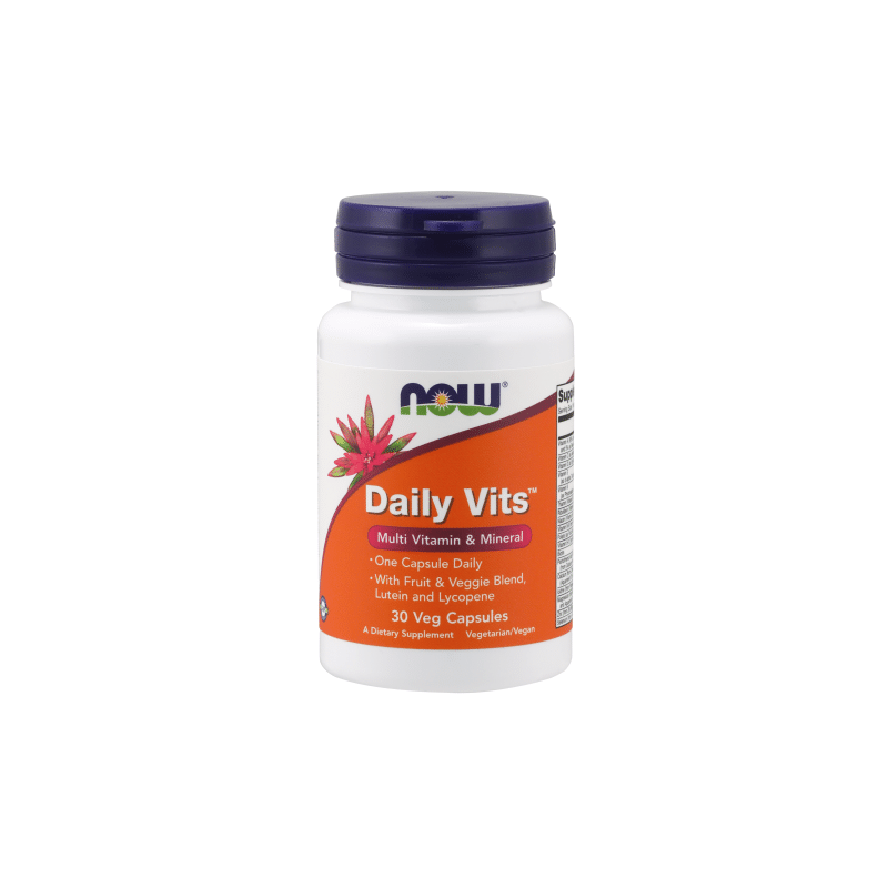 NOW Foods Daily Vits Multi 30 kaps.