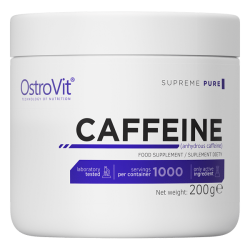 OstroVit Caffeine 200 g | Kofeino milteliai