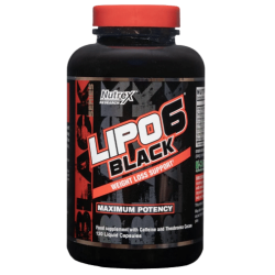 Nutrex Lipo-6 BLACK Weight Loss Support 120 liquid caps