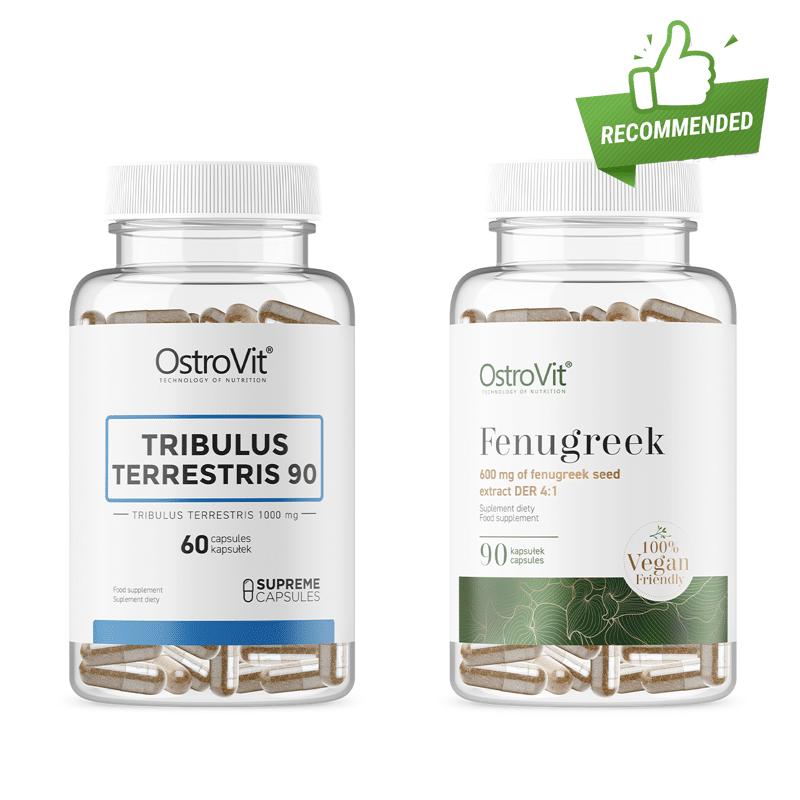 OstroVit Tribulus + Fenugreek komplektas