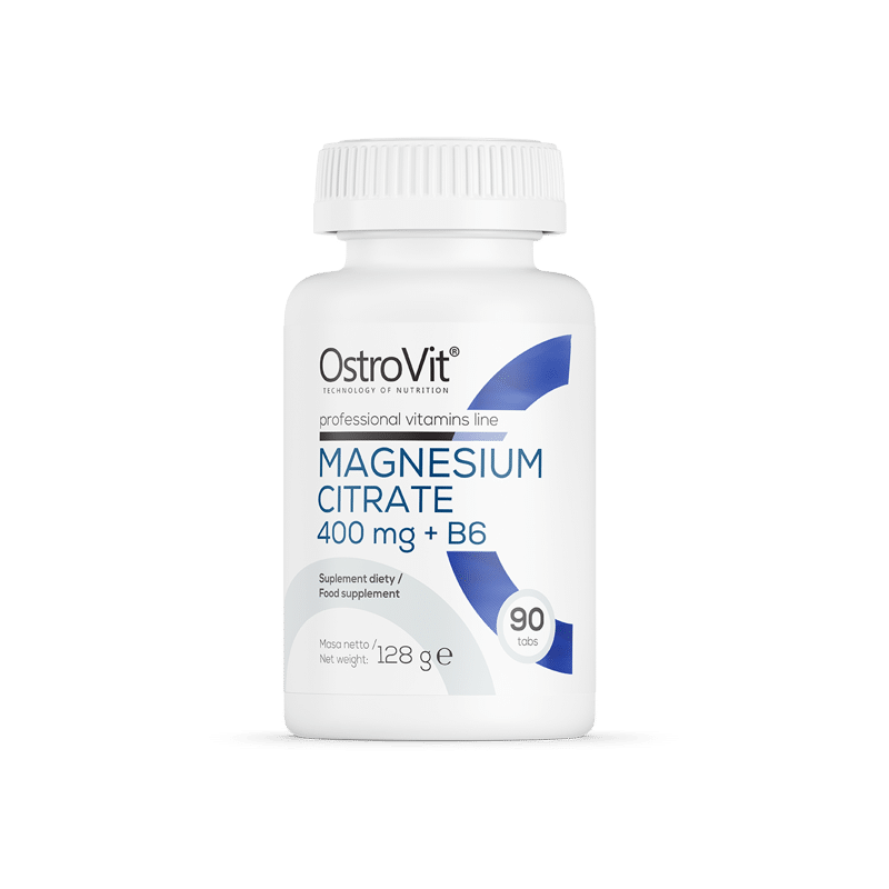 OstroVit Magnesium Citrate 400 mg + B6 90tabs