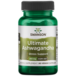 Swanson Ashwagandha KSM-66 250mg 60caps