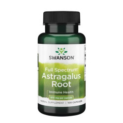 Swanson Astragalus Root 470mg 100caps