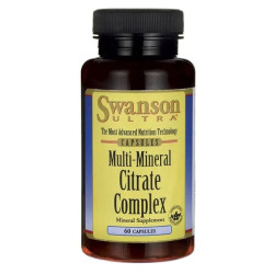 Swanson Multi Mineral Citrate Complex 60 caps