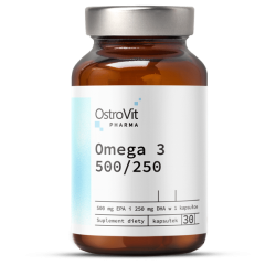 OstroVit Pharma Omega 3 500/250 30 softgels