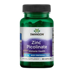 Swanson Zinc Picolinate 22mg 60caps