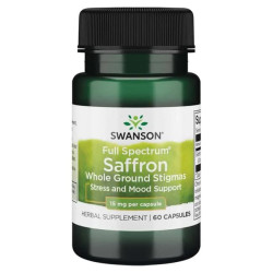 Swanson Full Spectrum Saffron 15mg 60caps