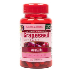 Holland & Barrett Double Strenght Grapeseed Extract 100mg 50caps