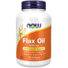 NOW Foods Flax Oil Organic 1000mg 100 softgels