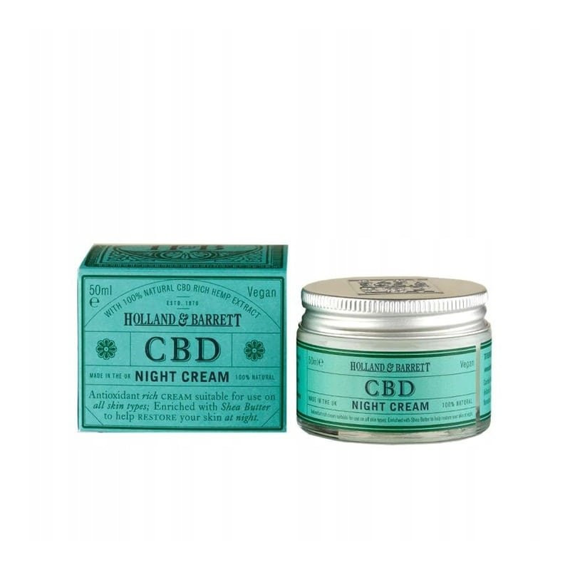 Holland & Barrett CBD Night Cream 50ml