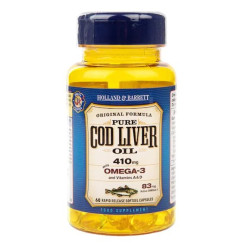 Holland & Barrett COD Liver Oil 410mg 60 softgels