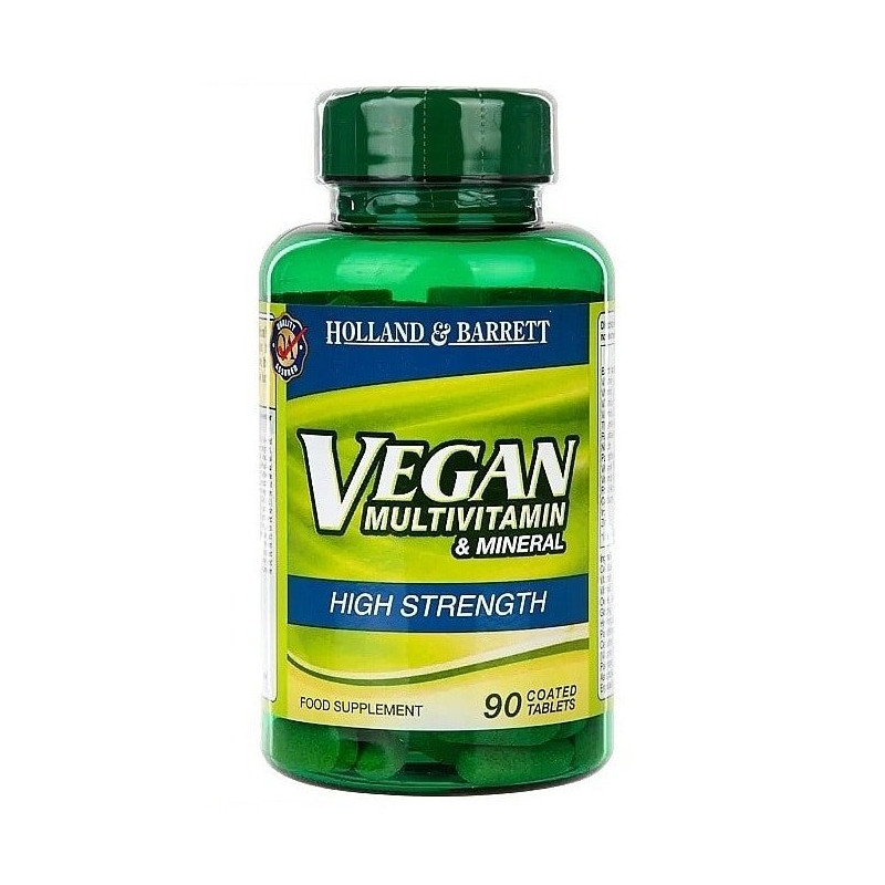 Holland & Barrett Vegan High Strength Multivitamins 90 tablets