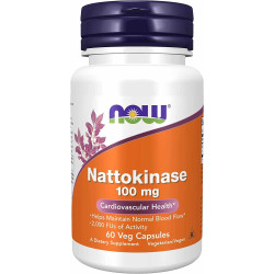 Now Foods Nattokinase 100mg 60 vcaps