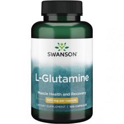 Swanson L-Glutamine 500mg 100caps