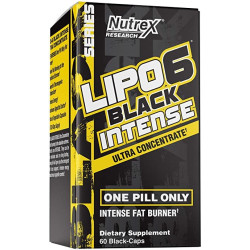 Nutrex Lipo-6 Black Intense Ultra Concentrate 60 capsules