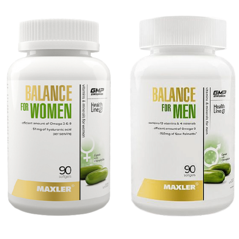 Rinkinys Maxler Balance Women + Men | NEMOKAMAS SIUNTIMAS