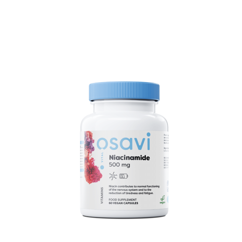 Osavi Niacinamide 500mg 60 vegan capsules