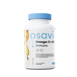 Osavi Omega-3 + D3 Immuno - 60 softgels - Lemon