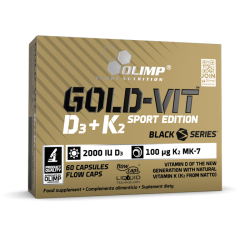 Olimp® Gold-Vit™ D3+K2 Sport Edition 60 caps.