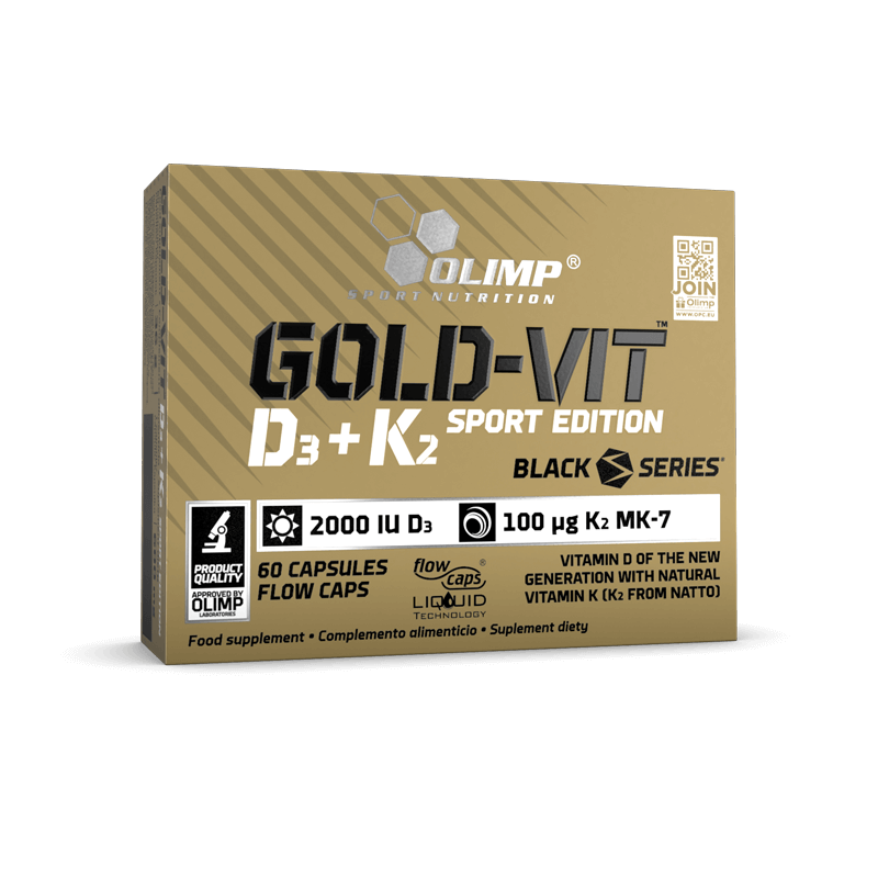 Olimp® Gold-Vit™ D3+K2 Sport Edition 60 caps.