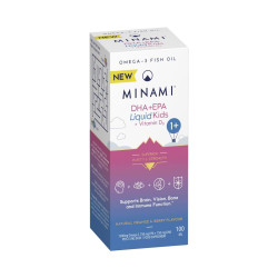 Minami DHA+EPA Liquid Kids + Vitamin D3 100ml - Omega-3 vaikams