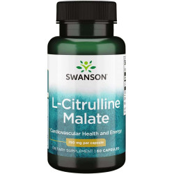 Swanson L-Citrulline Malate Complex 750mg 60 caps