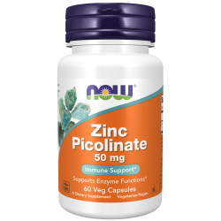 NOW Foods Zinc Picolinate 50 mg 60vcaps