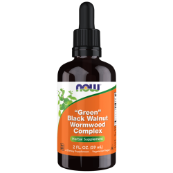 Now Foods Green Black walnut Wormwod Complex - 59 ml