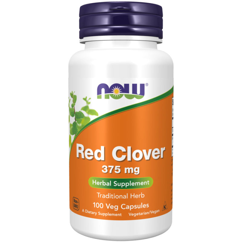 NOW Foods Red Clover 375mg 100caps