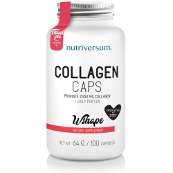 Nutriversum WSHAPE Vegan Collagen Support Unflavoured 100caps