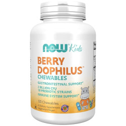 NOW Foods BerryDophilus Kids - 60 chewables probiotikai