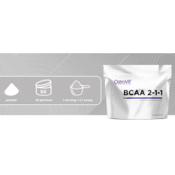 OstroVit BCAA 2-1-1 500 g natural