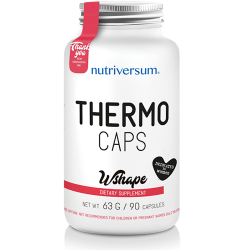 Nutriversum - WSHAPE - Thermo Caps Unflavoured 90/120 caps